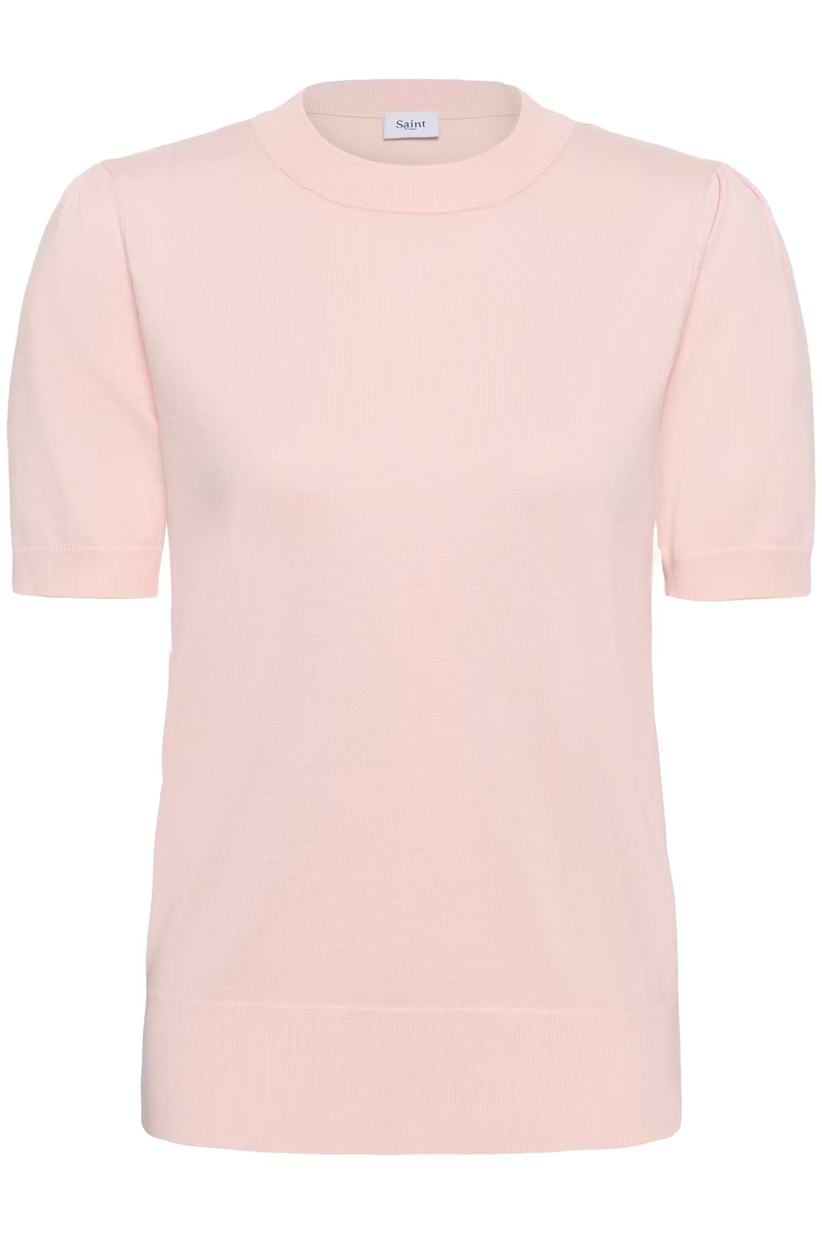 St Tropez Mila Short Sleeve Pullover | Chalk Pink