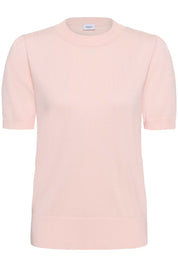 St Tropez Mila Short Sleeve Pullover | Chalk Pink
