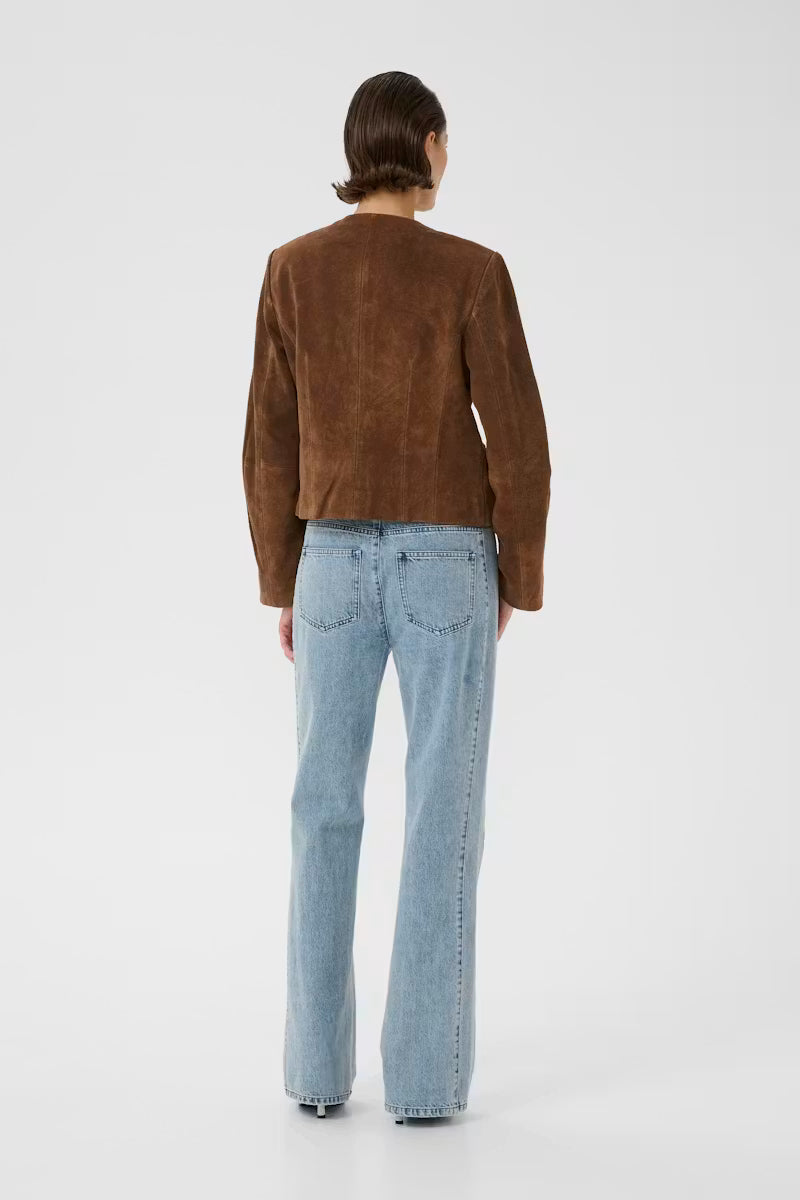 Karen By Simonsen Ebba Suede Jacket | Partridge