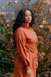 Re-Create Boxy Shirt | Burnt Sienna
