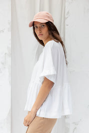 Re-Create Cascade Top | White