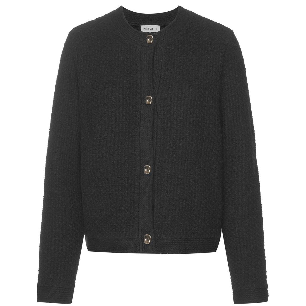 Moke Vivian Womens Cardigan | Black
