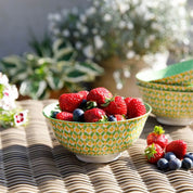 Mikasa Does it All Bowl | 15.7cm Geometric Green