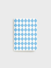 Father Rabbit B7 Notebook Blue Diamonds