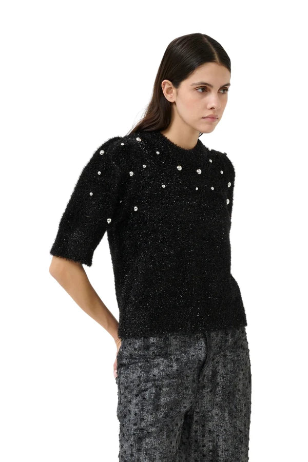 Karen By Simonsen Celia Pullover Top | Black