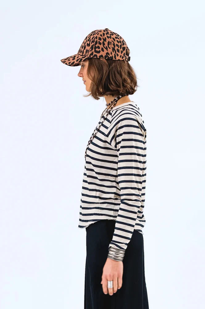 Lollys Laundry Oak Cap | Leopard Print