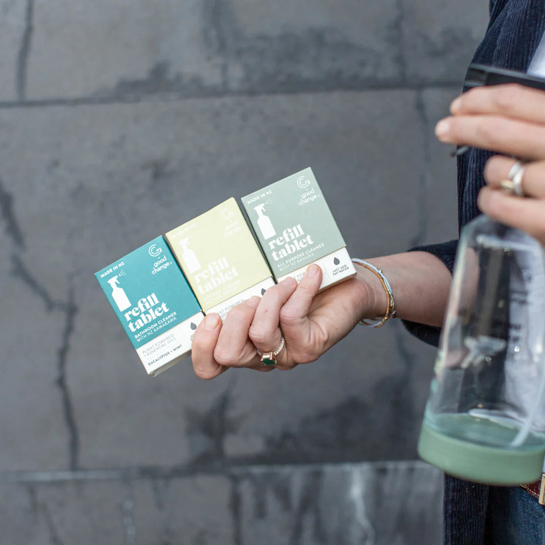 Good Change Refill Tablet | All Purpose Green Tea + Lily