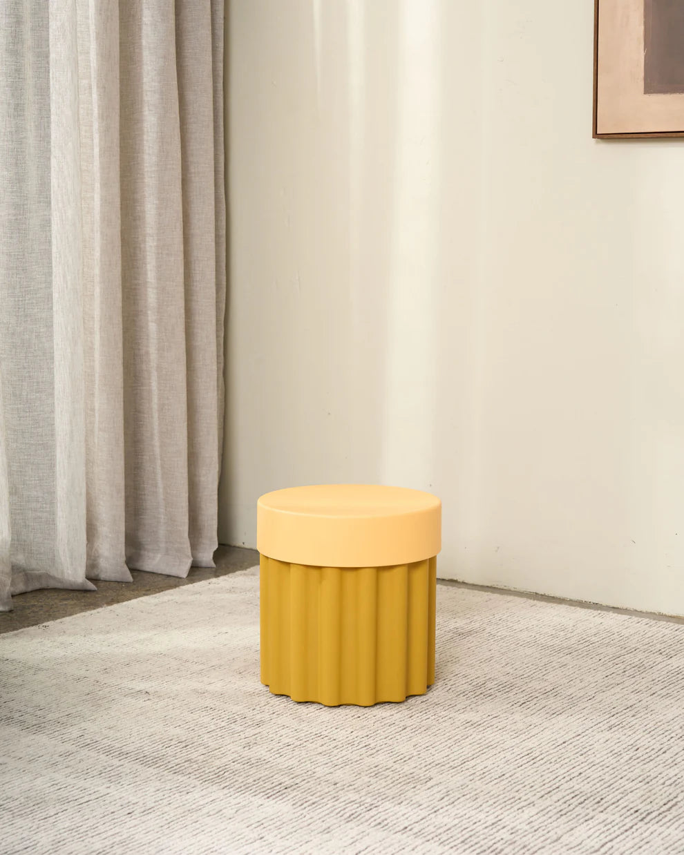 Ned Harry Stool | Yellow