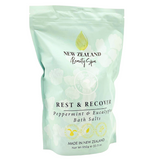 New Zealand Beauty Spa Bath Salts | Peppermint & Eucalyptus