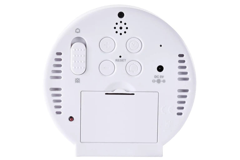 Acctim Giro Alarm Clock | White