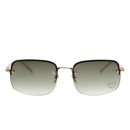 Reality Faster Love Sunglasses | Green Diamond