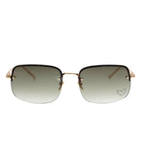 Reality Faster Love Sunglasses | Green Diamond