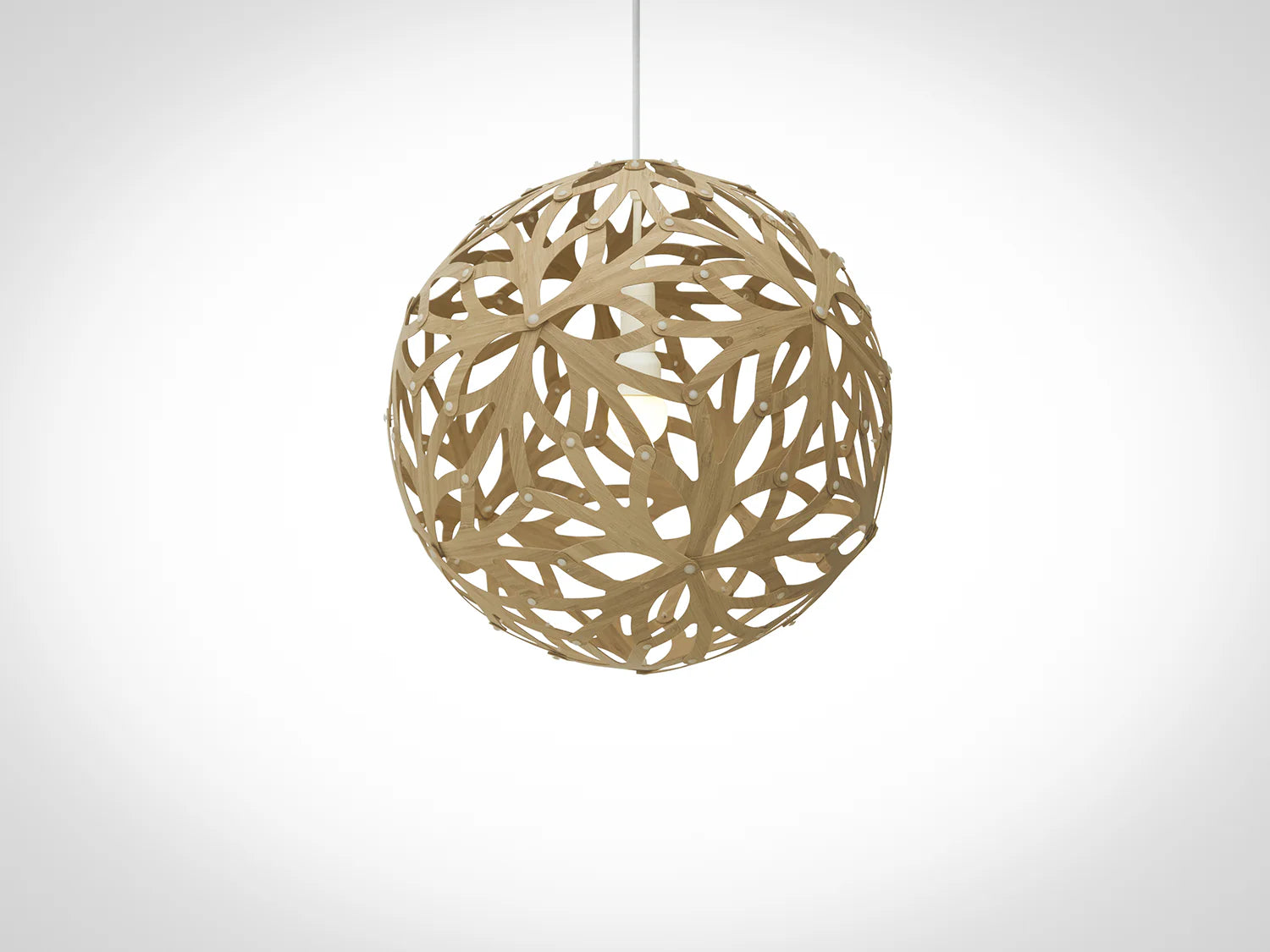 David Trubridge Floral Pendant | Natural