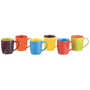 Bia Harlequin Cappuccino Mugs | Set of 6