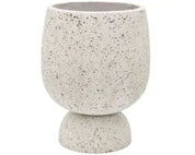 Muse MGO 45cm Planter | Stone Look White