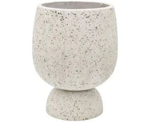Muse MGO 45cm Planter | Stone Look White