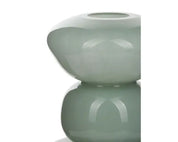 Robert Mark Peeble Glass Vase | Dusty Sage 25cm