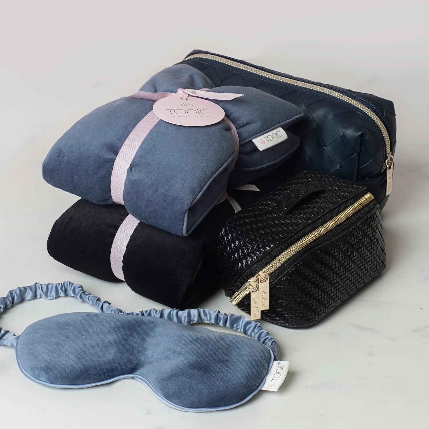 Tonic Eye Mask Luxe Velvet | Storm