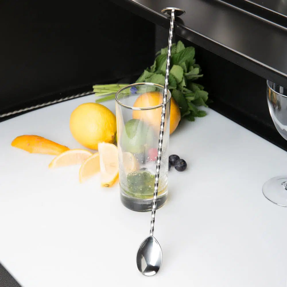Bar Spoon & Musher | Stainless Steel