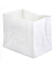 Livewire Porcelain Bag Vase | Medium