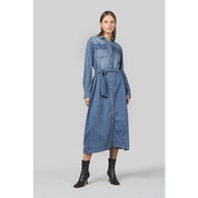 Dricoper Naia Dress | Sunbleach Denim