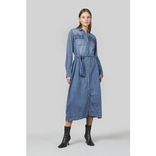 Dricoper Naia Dress | Sunbleach Denim