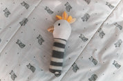 Annabel Trend Hand Rattle Knit | Parrot