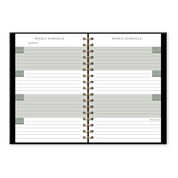 Punch Studio Undated Planner | Floral Black