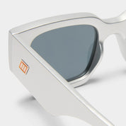 Le Specs Atlantis Sunglass | Matte Silver