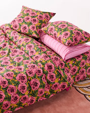 Kip & Co Golden Peony Organic Cotton Fitted Sheet | King