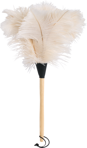 Florence Ostrich Feather Duster | 44cm White
