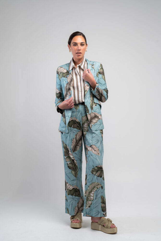 Obi Palm Springs Blazer | Multi Blue