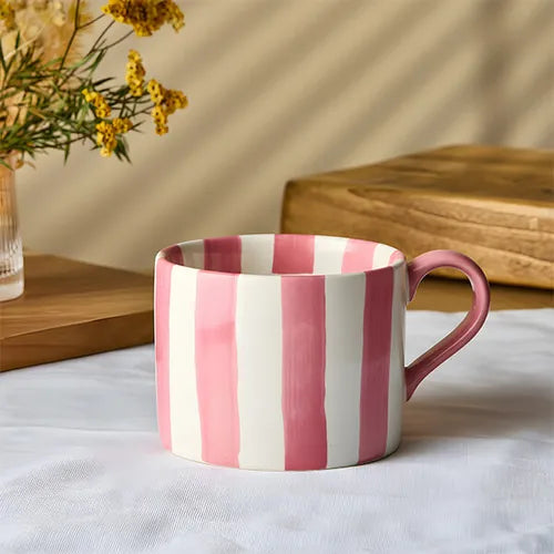 Bia International Stripes Mug | Pink