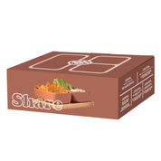 Bia Share Set of 2 Rectangle Bowls | Terracotta