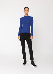 Two By Two Derby Top | Cobalt