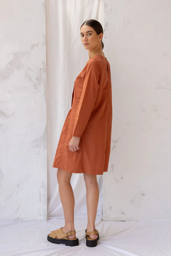 Re-Create Lois Dress | Burnt Sienna