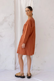 Re-Create Lois Dress | Burnt Sienna