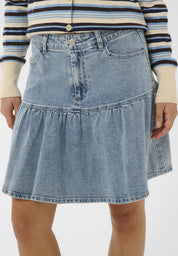 St Tropez Polina Skirt | Light Blue Denim