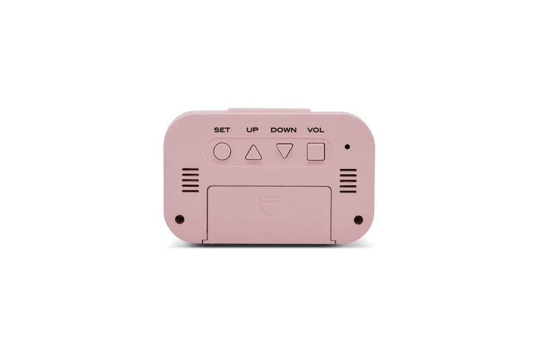 Acctim Kitto Digital Alarm Clock | Peach Belini