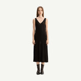 Bone & Arrow Corian Slip Dress | Black