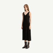 Bone & Arrow Corian Slip Dress | Black
