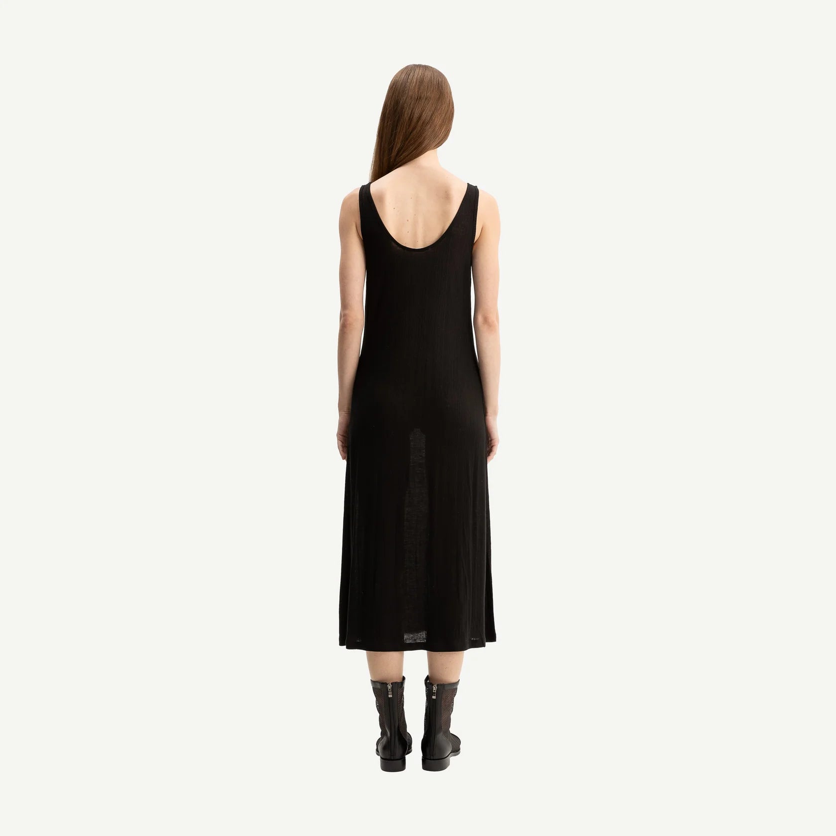 Bone & Arrow Corian Slip Dress | Black