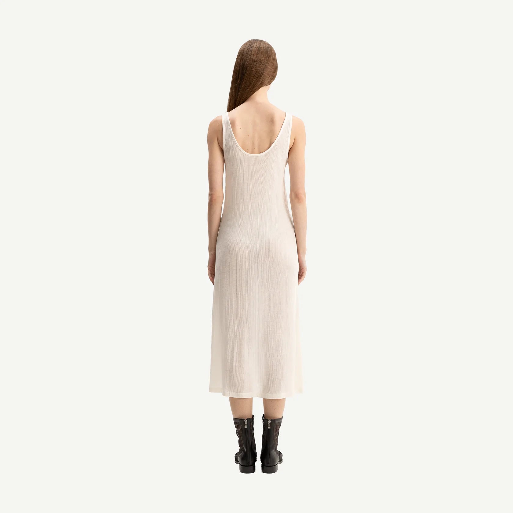 Bone & Arrow Corian Slip Dress | Off White