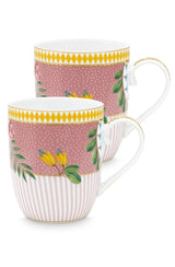 La Majorelle Pink Mugs Small 145ml