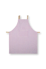 Pips Studio Stripes Apron | Lilac