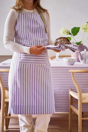 Pips Studio Stripes Apron | Lilac