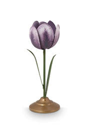 Pip Studio Tulip Candle Holder Set Of 2 | Lilac