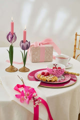 Pip Studio Tulip Candle Holder Set Of 2 | Lilac