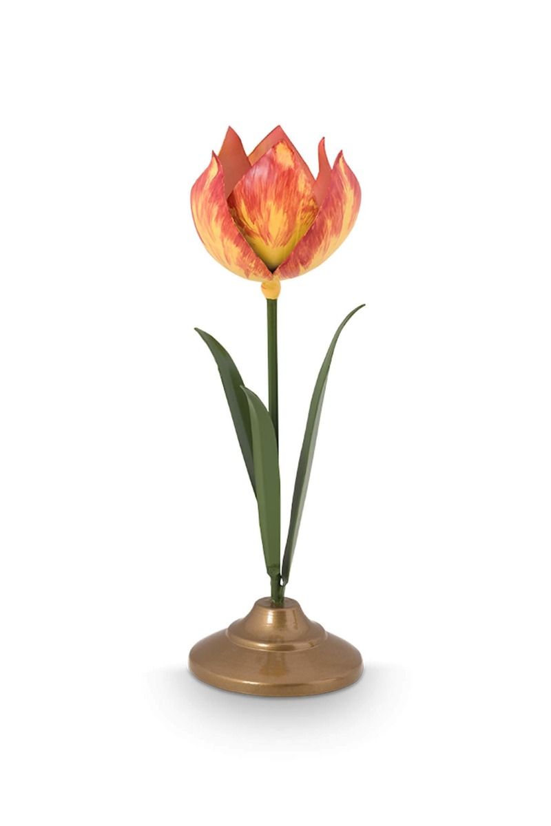 Pip Studio Tulip Candle Holder Set Of 2 | Yellow