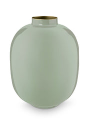 Pip Studio Metal Vase | Green 32cm